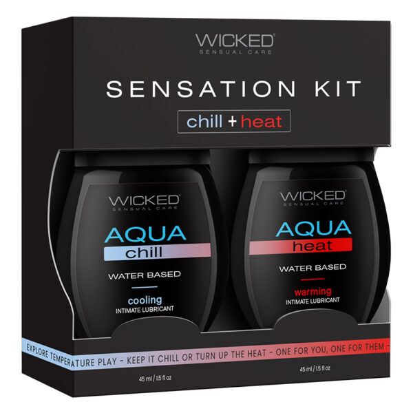 Wicked Sensual Care Sensations Kit Chill + Heat 2pk