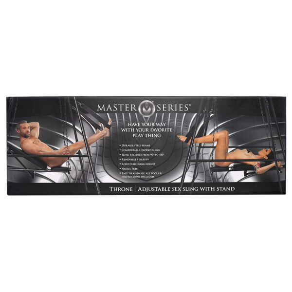 Throne Adjustable Sex Sling with Stand
